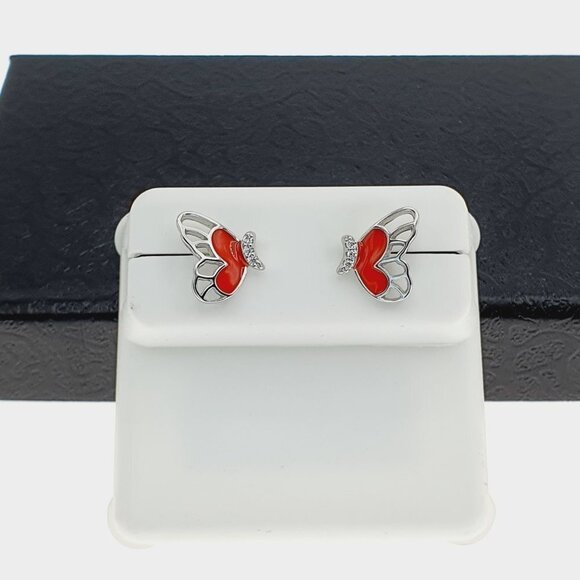 "925 sterling silver luxury CZ earrings for women/girls, Best forRJUS2222 - Picture 9 of 11